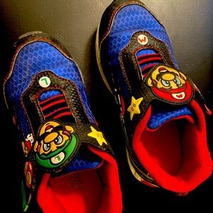 mario light up trainers